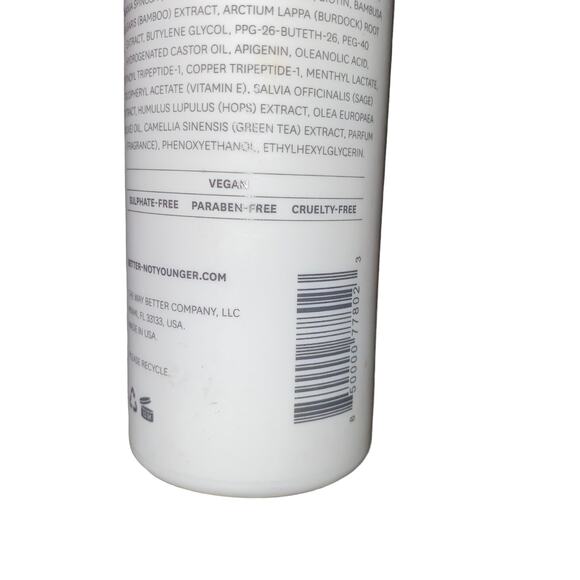 Better Not Younger Wake Up Call Volumizing Conditioner 8.4 oz. used 90% left - Picture 3 of 4